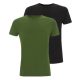Bamboe T-shirts zwart en groen